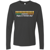 T-Shirts Heavy Metal / Small Happy St.Patricks Day Men's Premium Long Sleeve