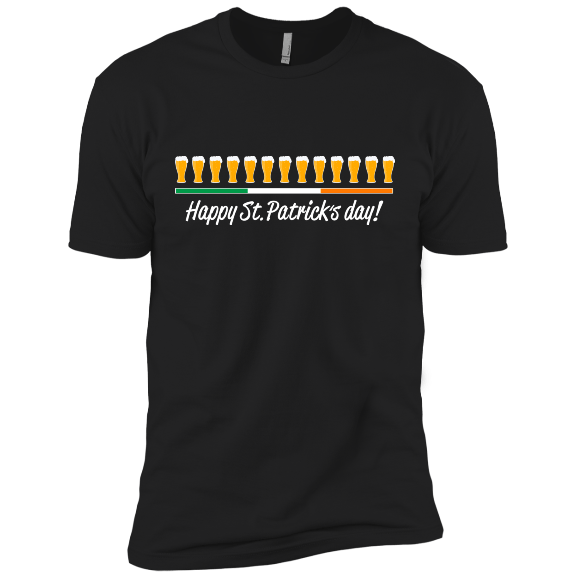T-Shirts Black / X-Small Happy St.Patricks Day Men's Premium T-Shirt