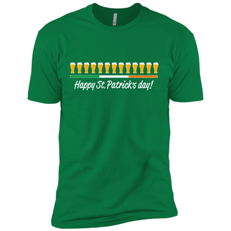 T-Shirts Kelly Green / X-Small Happy St.Patricks Day Men's Premium T-Shirt