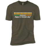 T-Shirts Military Green / X-Small Happy St.Patricks Day Men's Premium T-Shirt