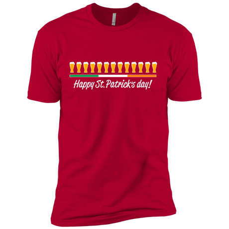 T-Shirts Red / X-Small Happy St.Patricks Day Men's Premium T-Shirt