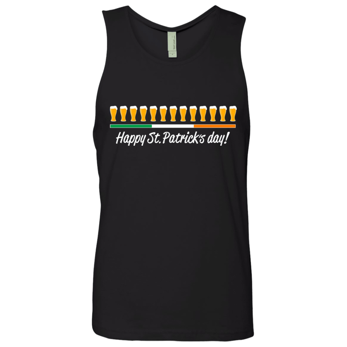 T-Shirts Black / Small Happy St.Patricks Day Men's Premium Tank Top