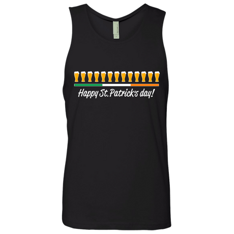 T-Shirts Black / Small Happy St.Patricks Day Men's Premium Tank Top