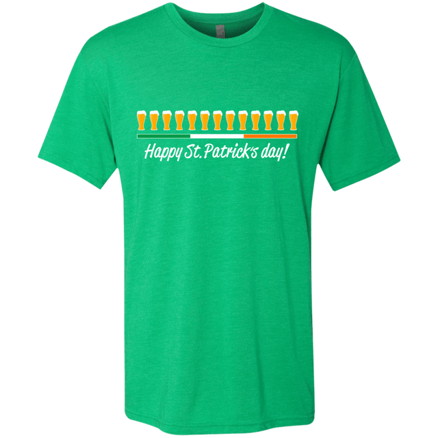T-Shirts Envy / Small Happy St.Patricks Day Men's Triblend T-Shirt