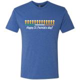T-Shirts Vintage Royal / Small Happy St.Patricks Day Men's Triblend T-Shirt