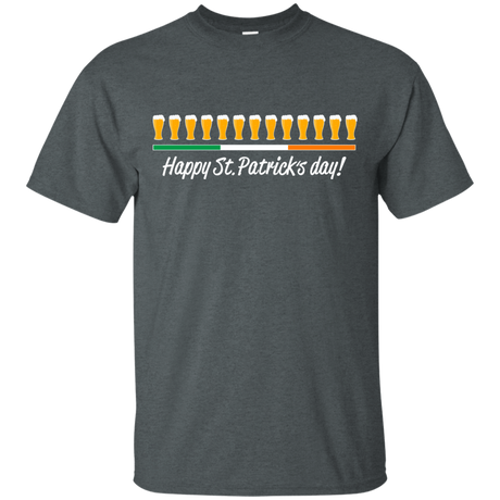 T-Shirts Dark Heather / Small Happy St.Patricks Day T-Shirt