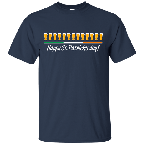 T-Shirts Navy / Small Happy St.Patricks Day T-Shirt