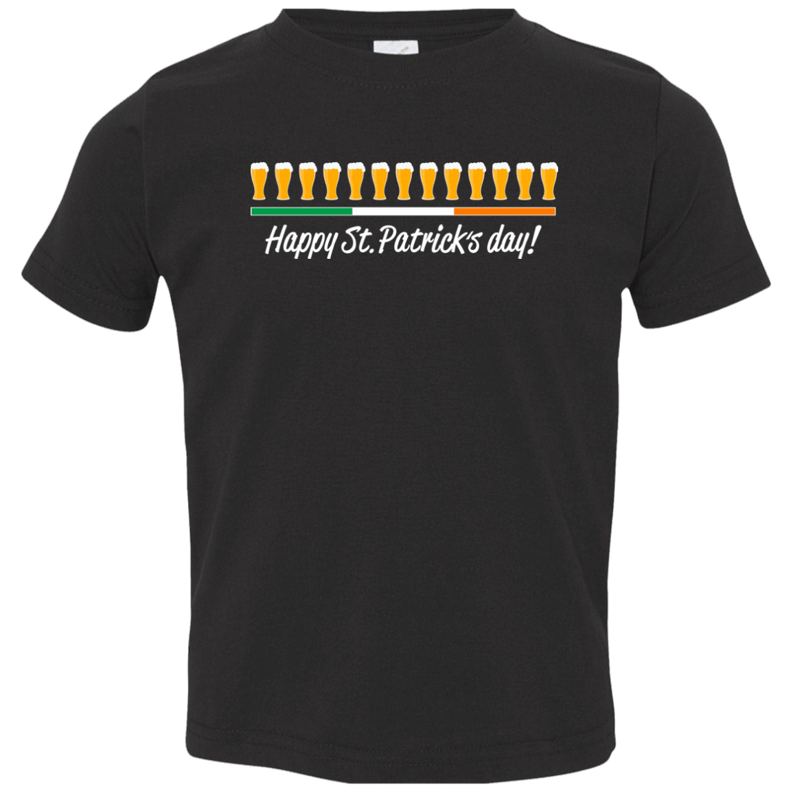 T-Shirts Black / 2T Happy St.Patricks Day Toddler Premium T-Shirt