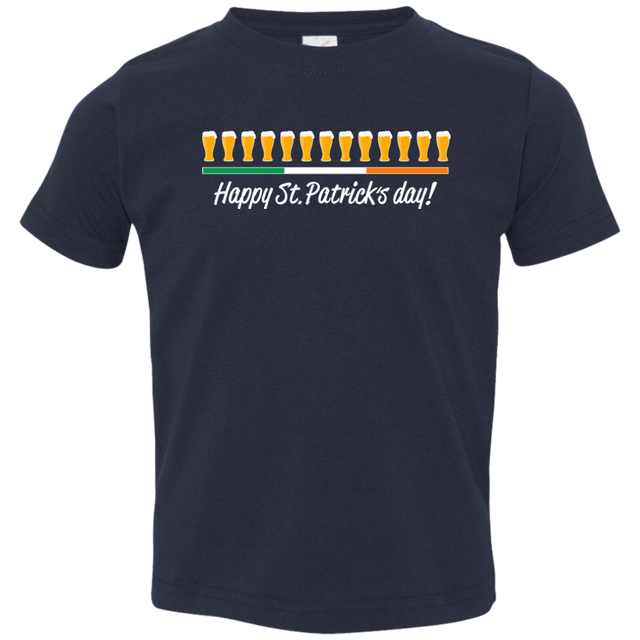 T-Shirts Navy / 2T Happy St.Patricks Day Toddler Premium T-Shirt