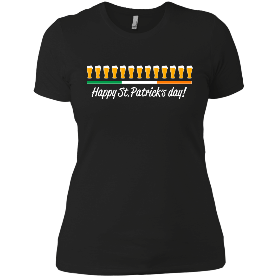 T-Shirts Black / X-Small Happy St.Patricks Day Women's Premium T-Shirt