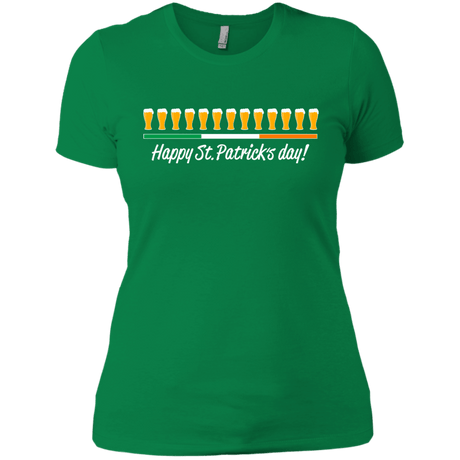 T-Shirts Kelly Green / X-Small Happy St.Patricks Day Women's Premium T-Shirt