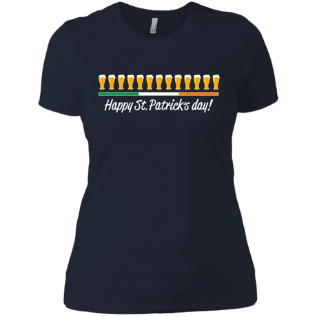 T-Shirts Midnight Navy / X-Small Happy St.Patricks Day Women's Premium T-Shirt