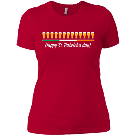 T-Shirts Red / X-Small Happy St.Patricks Day Women's Premium T-Shirt