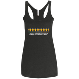 T-Shirts Vintage Black / X-Small Happy St.Patricks Day Women's Triblend Racerback Tank