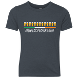 T-Shirts Vintage Navy / YXS Happy St.Patricks Day Youth Triblend T-Shirt