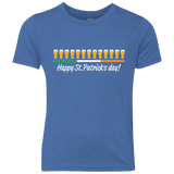 T-Shirts Vintage Royal / YXS Happy St.Patricks Day Youth Triblend T-Shirt