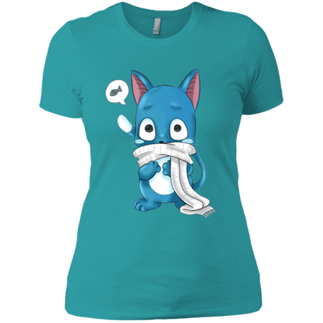 T-Shirts Tahiti Blue / X-Small Happy Women's Premium T-Shirt