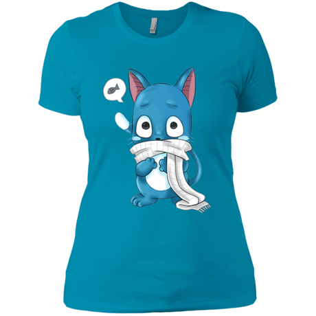 T-Shirts Turquoise / X-Small Happy Women's Premium T-Shirt