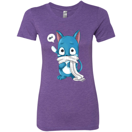 T-Shirts Purple Rush / Small Happy Women's Triblend T-Shirt