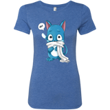 T-Shirts Vintage Royal / Small Happy Women's Triblend T-Shirt
