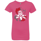 T-Shirts Hot Pink / YXS Harlequin Girls Premium T-Shirt