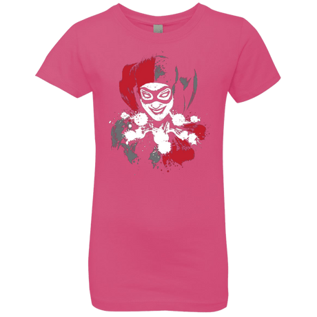T-Shirts Hot Pink / YXS Harlequin Girls Premium T-Shirt