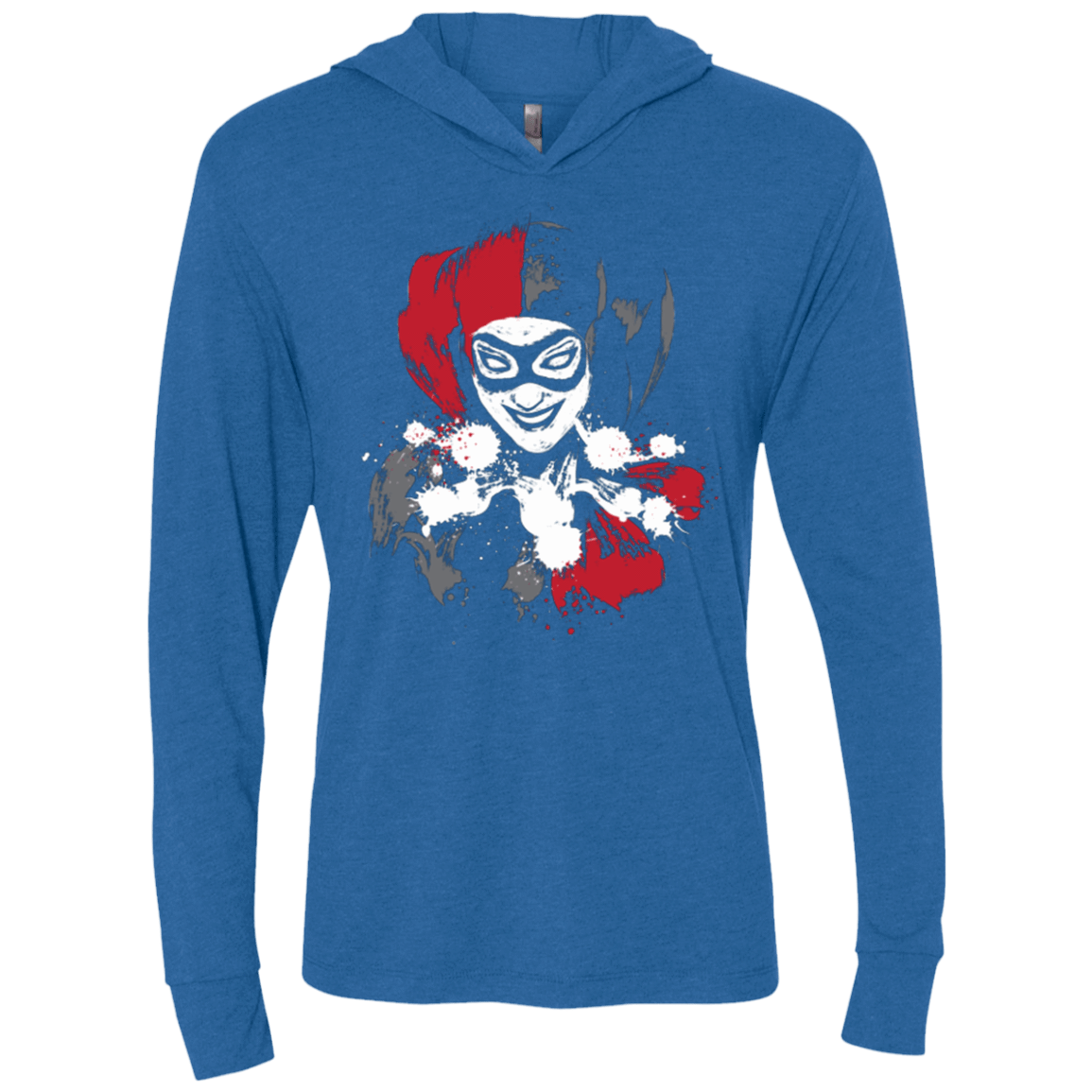 T-Shirts Vintage Royal / X-Small Harlequin Triblend Long Sleeve Hoodie Tee