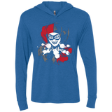 T-Shirts Vintage Royal / X-Small Harlequin Triblend Long Sleeve Hoodie Tee