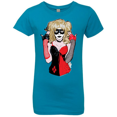 T-Shirts Turquoise / YXS Harley Girls Premium T-Shirt