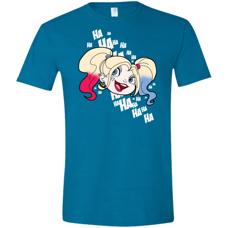 T-Shirts Antique Sapphire / S Harley Head Men's Semi-Fitted Softstyle