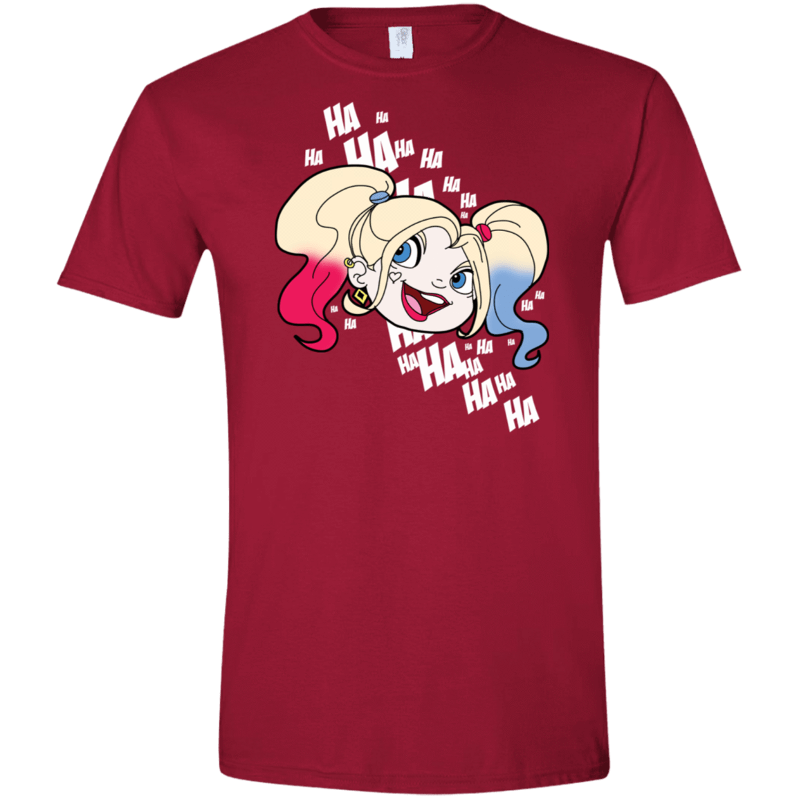 T-Shirts Cardinal Red / S Harley Head Men's Semi-Fitted Softstyle