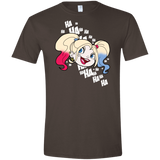 T-Shirts Dark Chocolate / S Harley Head Men's Semi-Fitted Softstyle