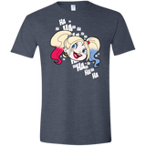 T-Shirts Heather Navy / S Harley Head Men's Semi-Fitted Softstyle