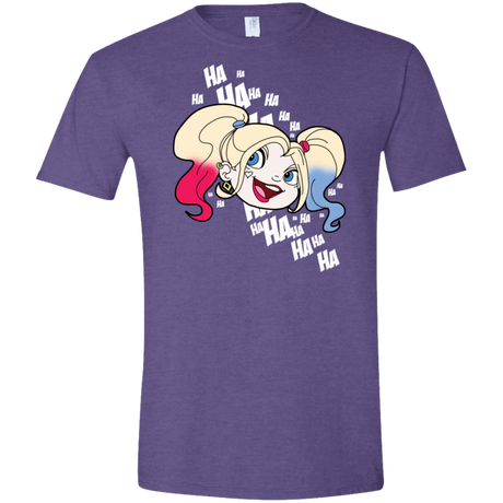 T-Shirts Heather Purple / S Harley Head Men's Semi-Fitted Softstyle