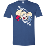 T-Shirts Heather Royal / X-Small Harley Head Men's Semi-Fitted Softstyle