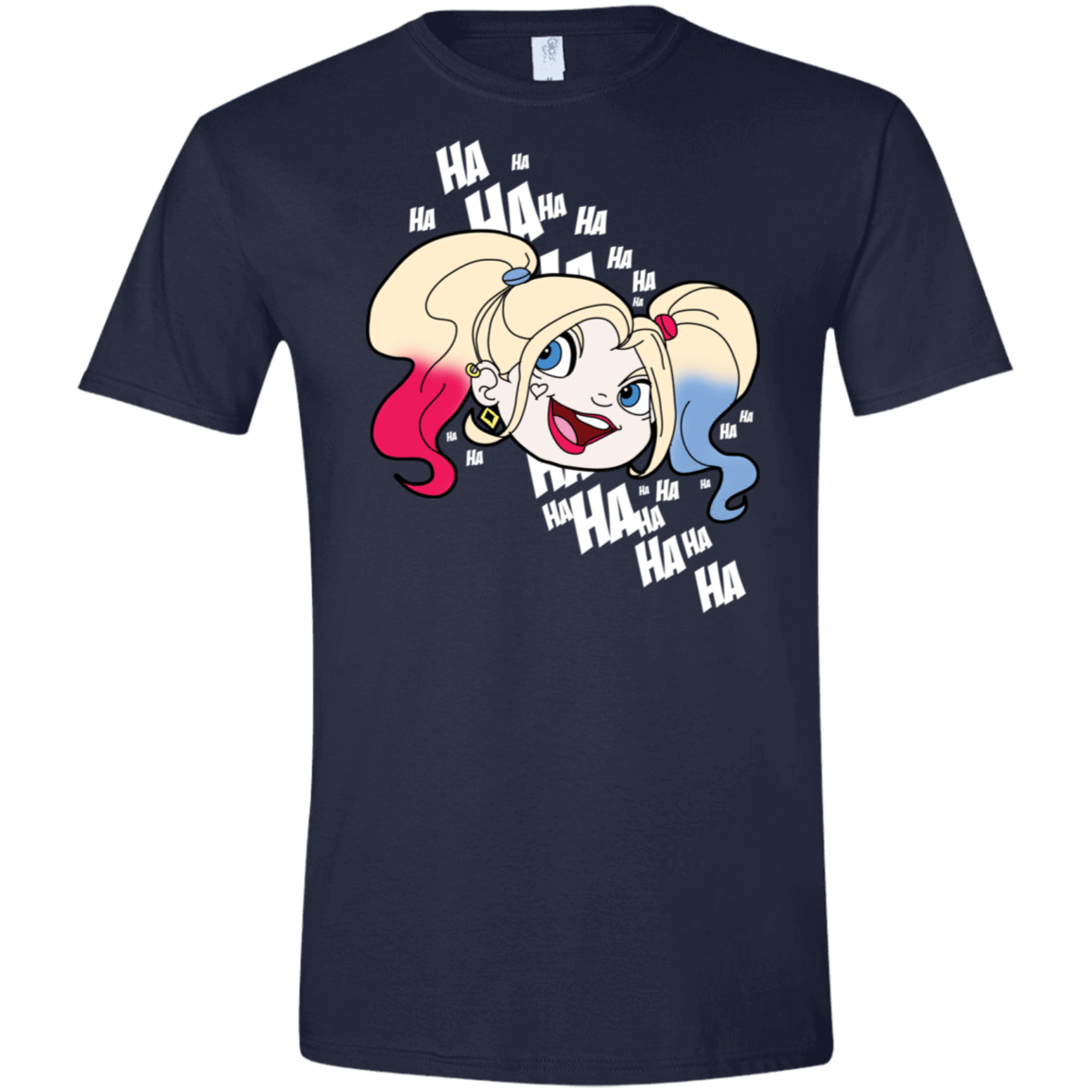 T-Shirts Navy / X-Small Harley Head Men's Semi-Fitted Softstyle