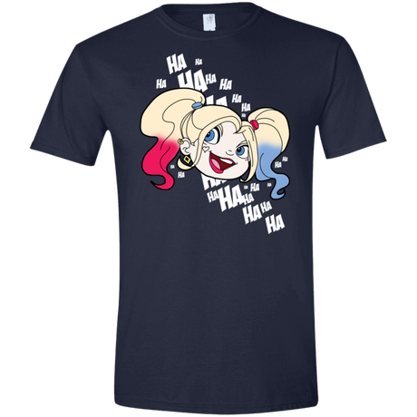 T-Shirts Navy / X-Small Harley Head Men's Semi-Fitted Softstyle