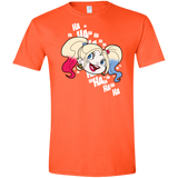 T-Shirts Orange / S Harley Head Men's Semi-Fitted Softstyle