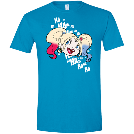 T-Shirts Sapphire / S Harley Head Men's Semi-Fitted Softstyle