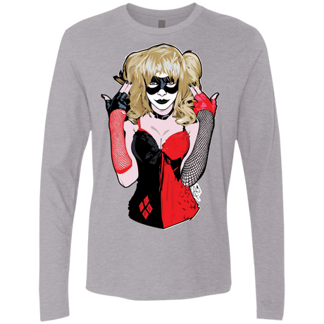 T-Shirts Heather Grey / S Harley Men's Premium Long Sleeve