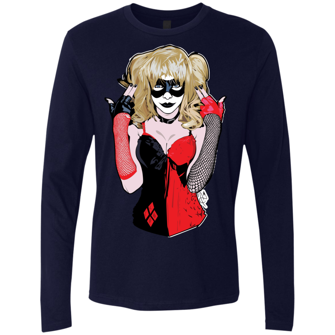 T-Shirts Midnight Navy / S Harley Men's Premium Long Sleeve