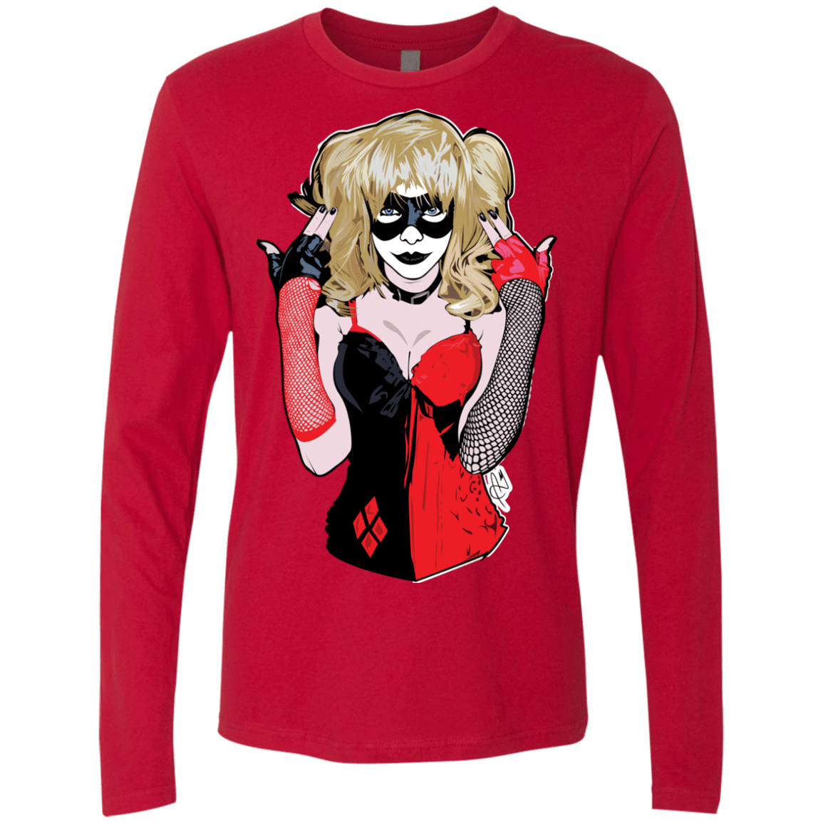 T-Shirts Red / S Harley Men's Premium Long Sleeve