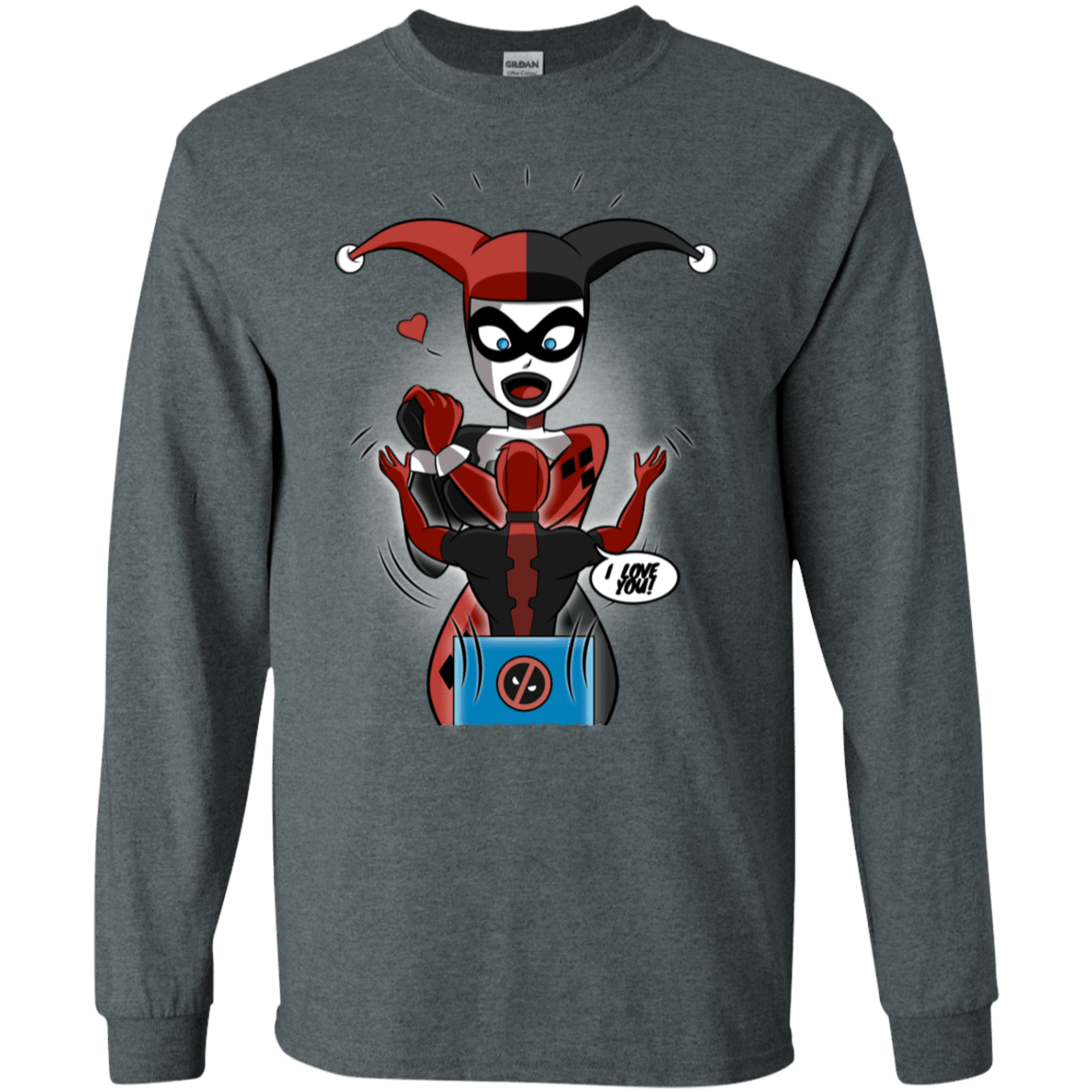 T-Shirts Dark Heather / S Harley & Pool Men's Long Sleeve T-Shirt