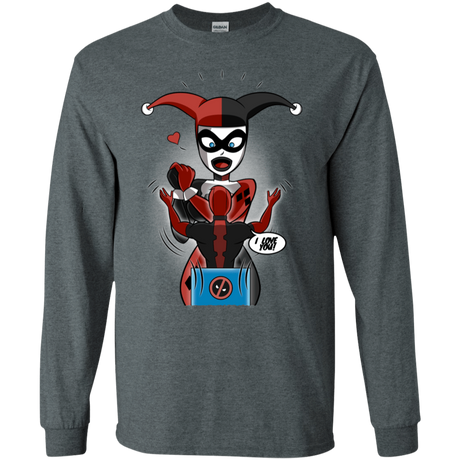 T-Shirts Dark Heather / S Harley & Pool Men's Long Sleeve T-Shirt