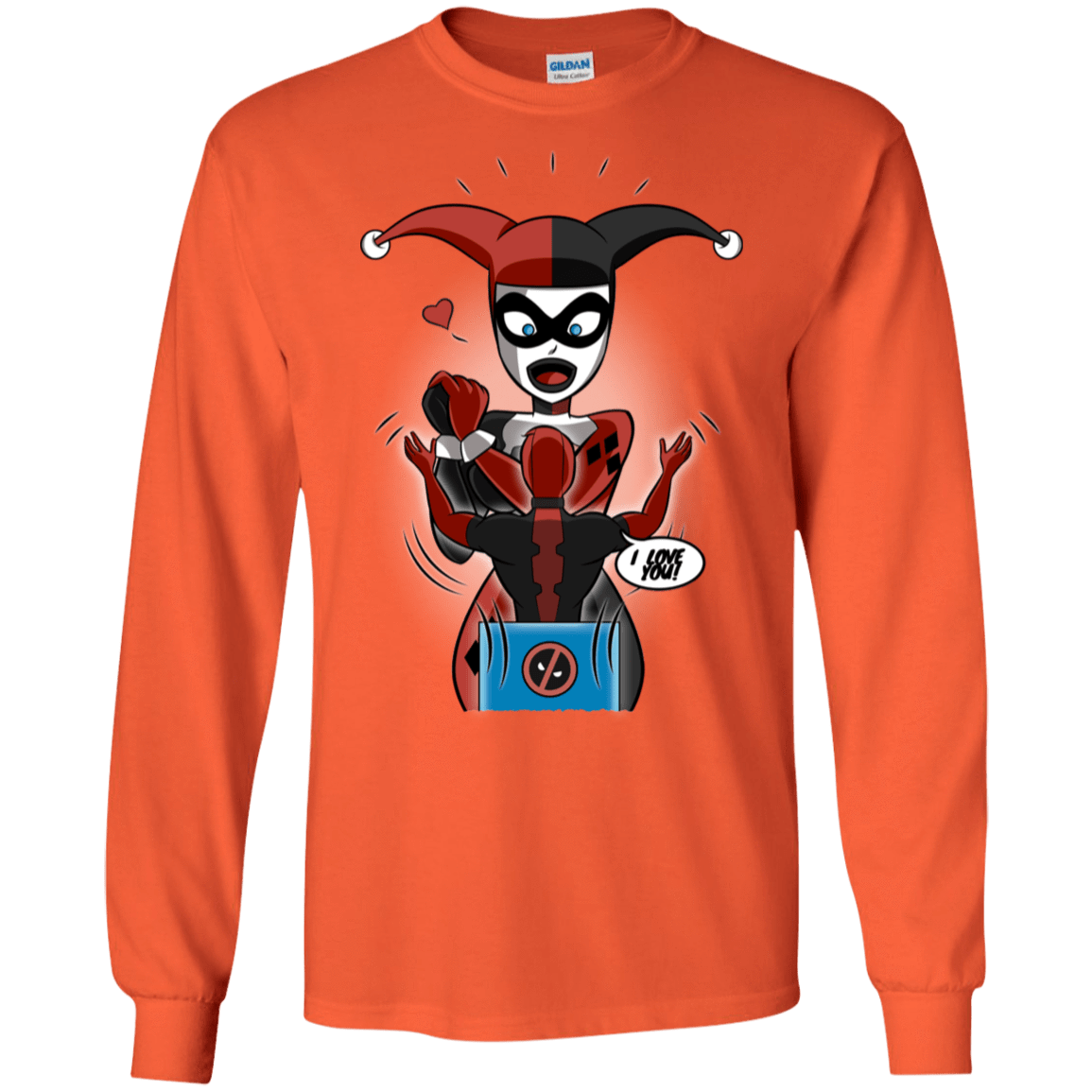 T-Shirts Orange / S Harley & Pool Men's Long Sleeve T-Shirt