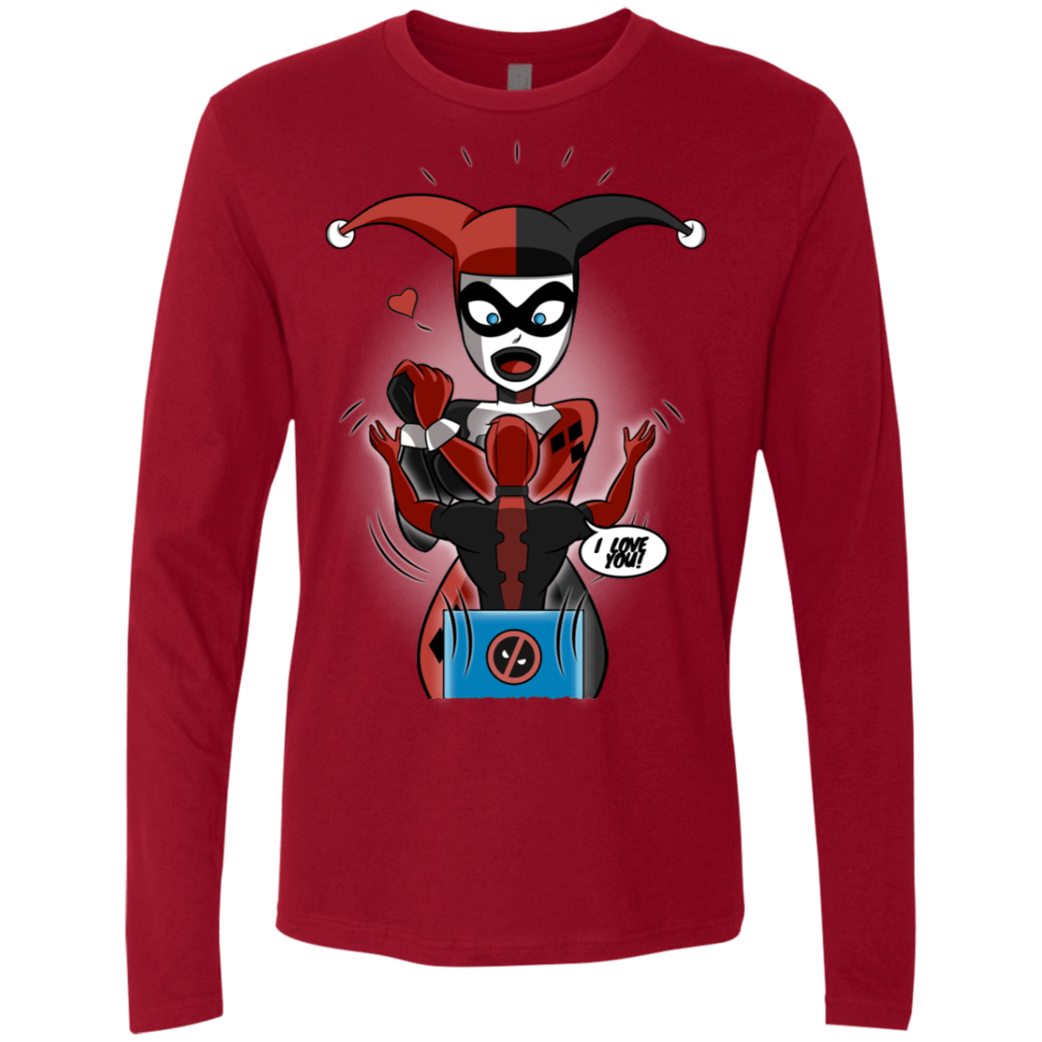 T-Shirts Cardinal / S Harley & Pool Men's Premium Long Sleeve