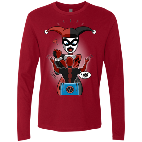 T-Shirts Cardinal / S Harley & Pool Men's Premium Long Sleeve