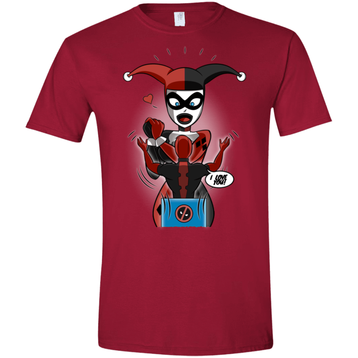 T-Shirts Cardinal Red / S Harley & Pool Men's Semi-Fitted Softstyle