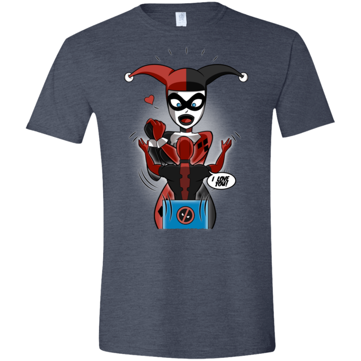 T-Shirts Heather Navy / S Harley & Pool Men's Semi-Fitted Softstyle