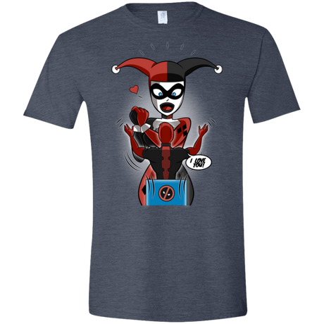 T-Shirts Heather Navy / S Harley & Pool Men's Semi-Fitted Softstyle